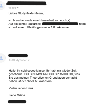 begeisterte Kundenstimmen