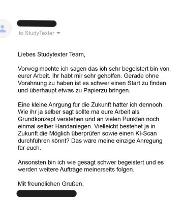 positive Kundenstimme