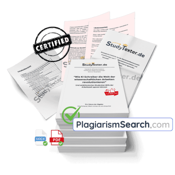 Literaturrecherche dokumentieren: 9 professionelle Methoden im Vergleich 8 plagiarismsearch.com Infografik